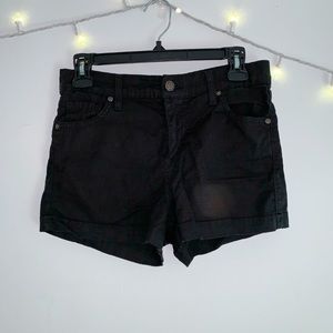 Black shorts